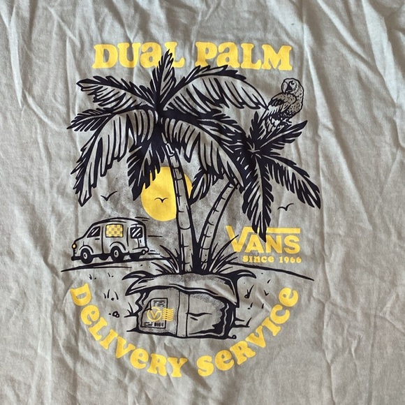 Vans Men’s Green Graphic T-Shirt Size L - Picture 7 of 7